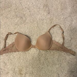 Natori Lace Accent Beige Bra